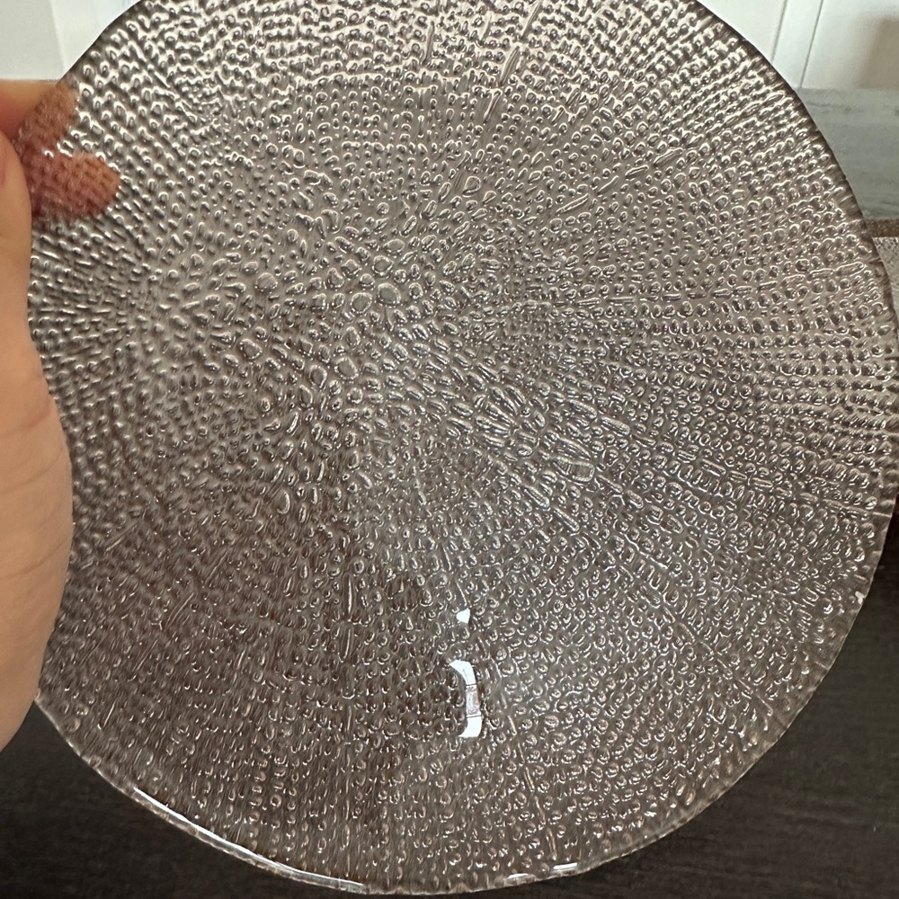 Turkish Glass Textured Plate